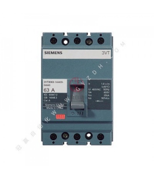西門子塑殼斷路器-3VT8 630尺寸 500A 35kA 3P 3VT85501AA030AA0