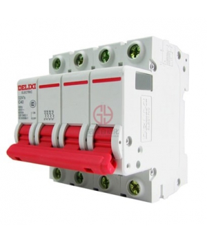 德力西導軌漏電斷路器DZ47LE-125-4P-li(D)-125A